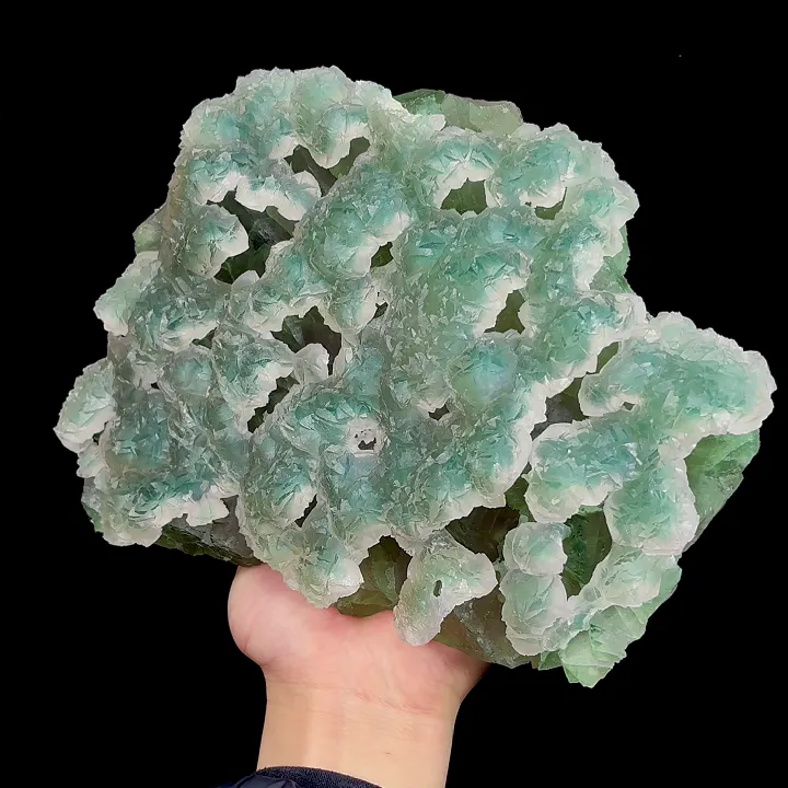 Natural Green Fluorite, Mineral Specimen:Zhejiang,China (240*170*60MM) - image 4