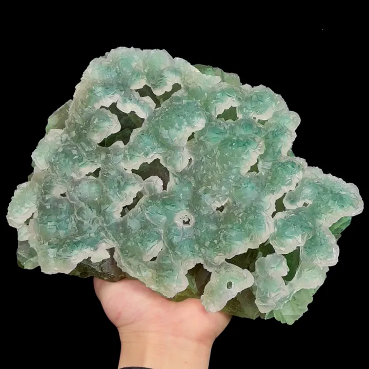 Natural Green Fluorite, Mineral Specimen:Zhejiang,China (240*170*60MM) - image 5