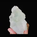 Natural Green Fluorite & Quartz, Mineral Specimen: Zhejiang,China (95*70*45MM) - image 2