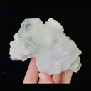Natural Green Fluorite & Quartz, Mineral Specimen: Zhejiang,China (95*70*45MM) - image 4