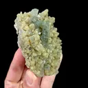 Natural Green Fluorite with Mica and Quartz, Mineral Specimen:Yaogangxian,Hunan (100*90*40MM) - image 3