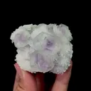 Natural Green Fluorite with Purple Core Mineral Specimen,High Quality Specimen,FUJIAN,CHINA(60*54*34mm) - image 4