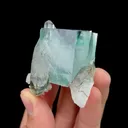 Natural Green  Fluorite,Cube Mineral Specimen,High Quality Cluster Specimen:YAOGANGXIAN,China (50*33*30mm) - image 2