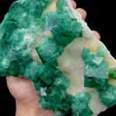 Natural Green Fluorite,Cube Mineral Specimen:Madagascar 150*60*130mm) - image 3