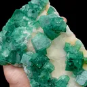 Natural Green Fluorite,Cube Mineral Specimen:Madagascar 150*60*130mm) - image 4