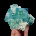 Natural Green Fluorite,Cube Mineral Specimen:ZHEJIANG China(115*50*105mm) - image 1