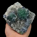 Natural Green Fluorite,Ladder Pattern Mineral Specimen:FUJIAN,China (100*55*90mm) - image 4