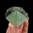 Natural Green Fluorite,Ladder Pattern Mineral Specimen:JIANGXI,China (60*60*40mm) - image 2