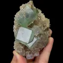 Natural Green Fluorite,Ladder Pattern Mineral Specimen:ZHEJIANG,China (105*65*50mm) - image 4