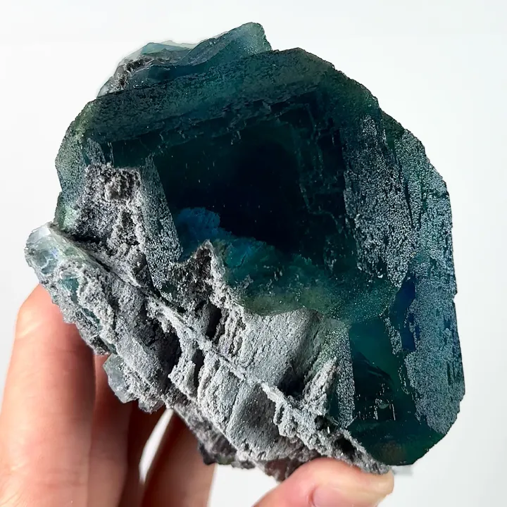 Natural Green Fluorite,Large Particles Mineral Specimen:FUJIAN,China (130*75*100mm) - image 4