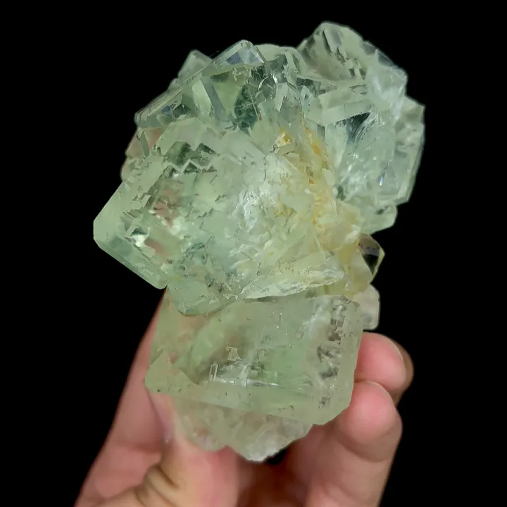 Natural Green Fluorite,Mineral Specimen:XIANGHUALING (90*60*65mm) - image 4