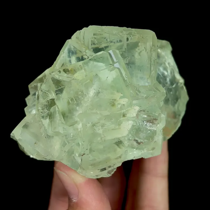 Natural Green Fluorite,Mineral Specimen:XIANGHUALING (90*60*65mm) - image 2