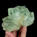 Natural Green Fluorite,Mineral Specimen:XIANGHUALING (90*60*65mm) - image 3
