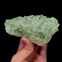 Natural Green Glassy Fluorite Mineral Specimen,High Quality Specimen,XIANGHUALING,HUNAN,CHINA(125*72*48mm) - image 1