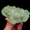Natural Green Glassy Fluorite Mineral Specimen,High Quality Specimen,XIANGHUALING,HUNAN,CHINA(125*72*48mm) - image 2