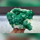 Natural Green Madagascar Luminous Fluorite comes from Madagascar 130*100*50MM - image 3
