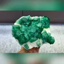 Natural Green Madagascar Luminous Fluorite comes from Madagascar 130*100*50MM - image 2