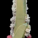 Natural Green Matcha Crystal and Calcite Mineral Specimen,High Quality Specimen,HUANGGANG LIANG,INNER MONGOLIA,CHINA(60*40*130mm) - image 4
