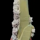 Natural Green Matcha Crystal and Calcite Mineral Specimen,High Quality Specimen,HUANGGANG LIANG,INNER MONGOLIA,CHINA(60*40*130mm) - image 2