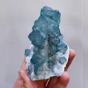 Natural Green Morandi Fluorite, Mineral Specimen：Fujian, China (100*80*70mm) - image 3