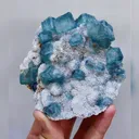 Natural Green Morandi Fluorite, Mineral Specimen：Fujian, China (100*80*70mm) - image 1