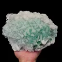 Natural Green Octahedral Fluorite and Crystal Mineral Specimen,High Quality Specimen,FUJIAN,CHINA(210*150*70mm) - image 1