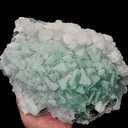 Natural Green Octahedral Fluorite and Crystal Mineral Specimen,High Quality Specimen,FUJIAN,CHINA(210*150*70mm) - image 2