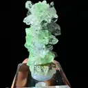 Natural Green Octahedral Fluorite and Quartz coexist comes from Namibia coexist 35*25*50MM - image 5