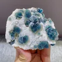 Natural Green Octahedral Fluorite comes from Inner Mongolia 85*22*70MM - image 2