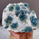 Natural Green Octahedral Fluorite comes from Inner Mongolia 85*22*70MM - image 3