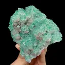 Natural Green Octahedral Fluorite comes from Inner Mongolia,China 110*90*50MM - image 3