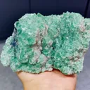 Natural Green Octahedral Fluorite comes from Inner Mongolia,China 110*90*50MM - image 5