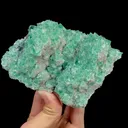 Natural Green Octahedral Fluorite comes from Inner Mongolia,China 110*90*50MM - image 2