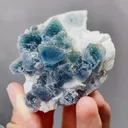 Natural Green Octahedral Fluorite comes from Inner Mongolia,,China 60*35*55MM - image 3