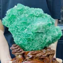Natural Green Octahedral Fluorite comes from Zhejiang,China 300*190*150MM - image 1