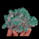 Natural Green Octahedral Fluorite, Mineral Specimen: Inner Mongolia,China (130*90*50MM) - image 5