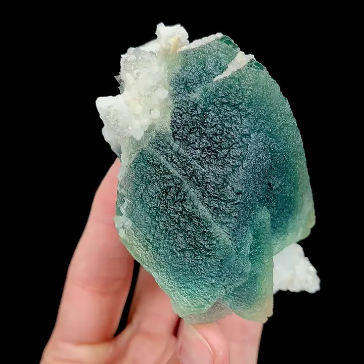 Natural Green Octahedral Fluorite, Mineral Specimen: Inner Mongolia,China (70*90*70MM) - image 3