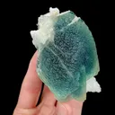 Natural Green Octahedral Fluorite, Mineral Specimen: Inner Mongolia,China (70*90*70MM) - image 3