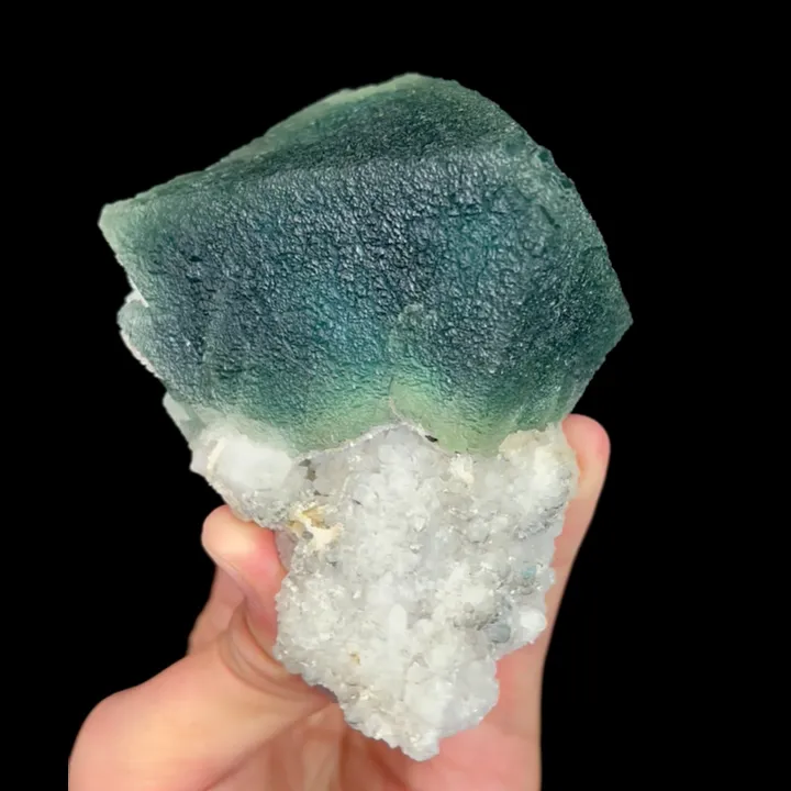 Natural Green Octahedral Fluorite, Mineral Specimen: Inner Mongolia,China (85*120*55MM) - image 4