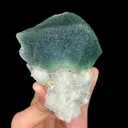 Natural Green Octahedral Fluorite, Mineral Specimen: Inner Mongolia,China (85*120*55MM) - image 4