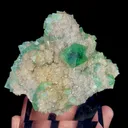 Natural Green Octahedral Fluorite, Mineral Specimen: Inner Mongolia,China (90*85*55MM) - image 4