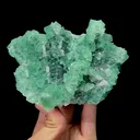 Natural Green Octahedral Fluorite Mineral Specimen,High Quality Specimen,FUJIAN,CHINA(135*79*57mm) - image 4
