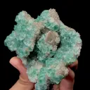 Natural Green Octahedral Fluorite Mineral Specimen,High Quality Specimen,HUANGGANG LIANG,INNER MONGOLIA,CHINA(100*80*35mm) - image 3