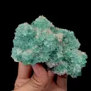 Natural Green Octahedral Fluorite Mineral Specimen,High Quality Specimen,HUANGGANG LIANG,INNER MONGOLIA,CHINA(100*80*35mm) - image 2