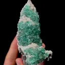 Natural Green Octahedral Fluorite Mineral Specimen,High Quality Specimen,HUANGGANG LIANG,INNER MONGOLIA,CHINA(70*50*105mm) - image 4
