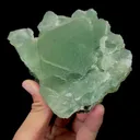 Natural Green Octahedral Fluorite Mineral Specimen,High Quality Specimen,INNER MONGOLIA,CHINA(100*70*65mm) - image 2