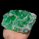 Natural Green Octahedral Fluorite Mineral Specimen,High Quality Specimen,ZHEJIANG,CHINA(136*102*55mm) - image 2