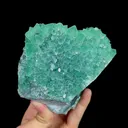 Natural Green Octahedral Fluorite, Mineral Specimen:Inner Mongolia,China (95*120*60MM) - image 3
