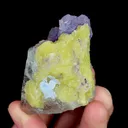 Natural Green Octahedral Fluorite, Mineral Specimen:Zhejiang,China (40*30*55MM) - image 4