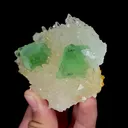 Natural Green Octahedral Fluorite, Mineral Specimen:Zhejiang,China (70*65*25MM) - image 2
